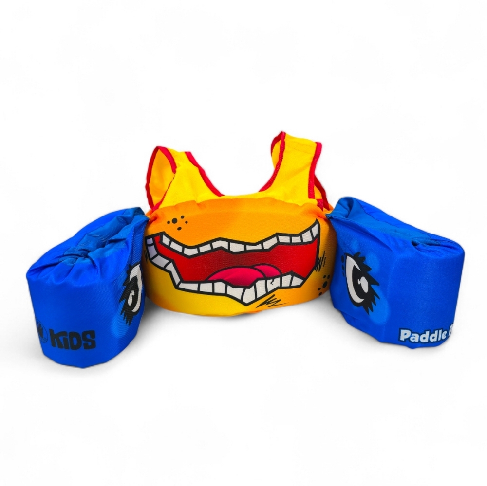 Body Glove Paddle Pals Child's Life Jacket, PFD, 3–55 lbs, Training Float Vest